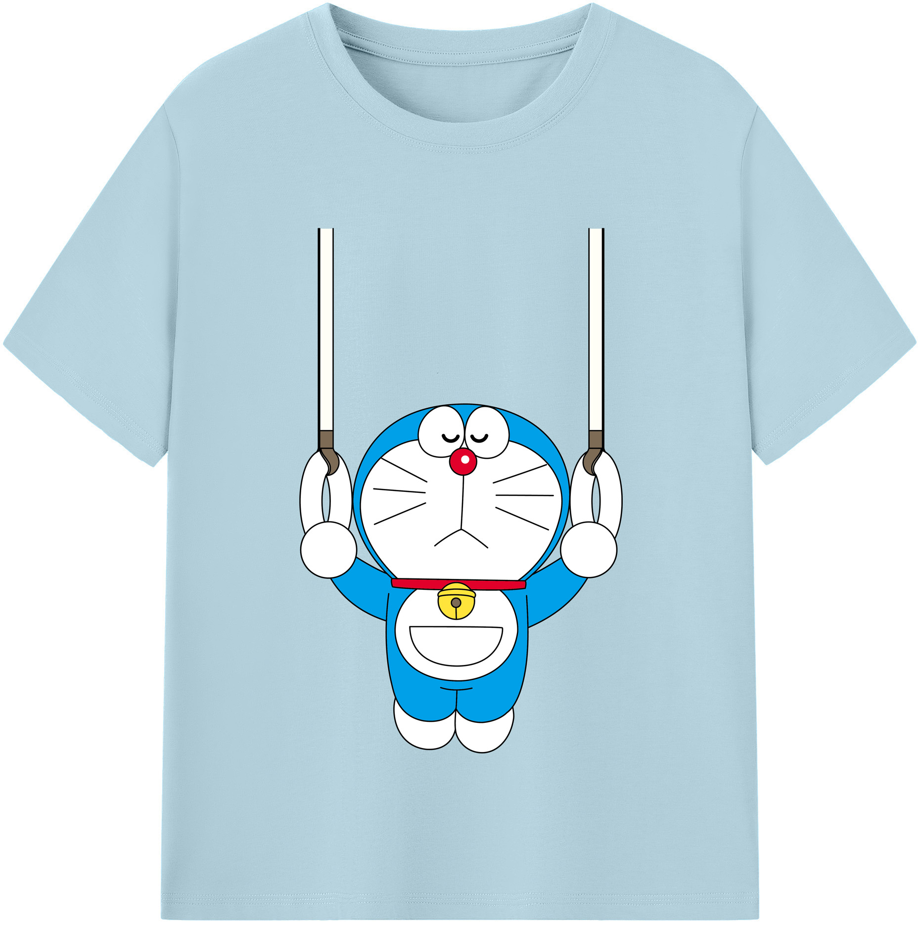 （画像用） ドラえもん Doraemon 綿100％半袖Tシャツ（フロントプリント）